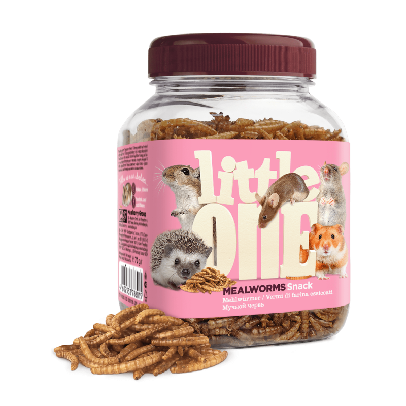 Little One Snack pour rongeur - Vers de farine Faunelia