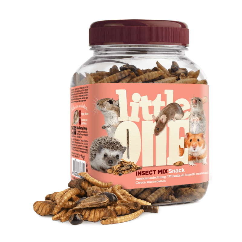 Little One Snack pour rongeur - Insect Mix Faunelia