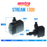 amtra STREAM - Pompe à immersion pour aquariums Faunelia