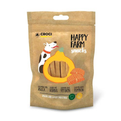 Happy Farm - Snack pour chiens - Saumon et Citrouille