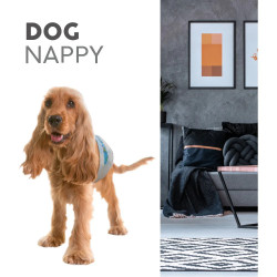 CROCI Dog Nappy - Couches pour chiens Faunelia