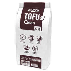 CROCI Litière pour chat - Tofu Clean Faunelia