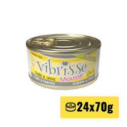 Vibrisse Mousse pour chaton - Poulet et oeufs Faunelia