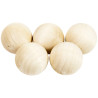 Millamore BOULES EN BOIS A RONGER - 2 PCS Faunelia