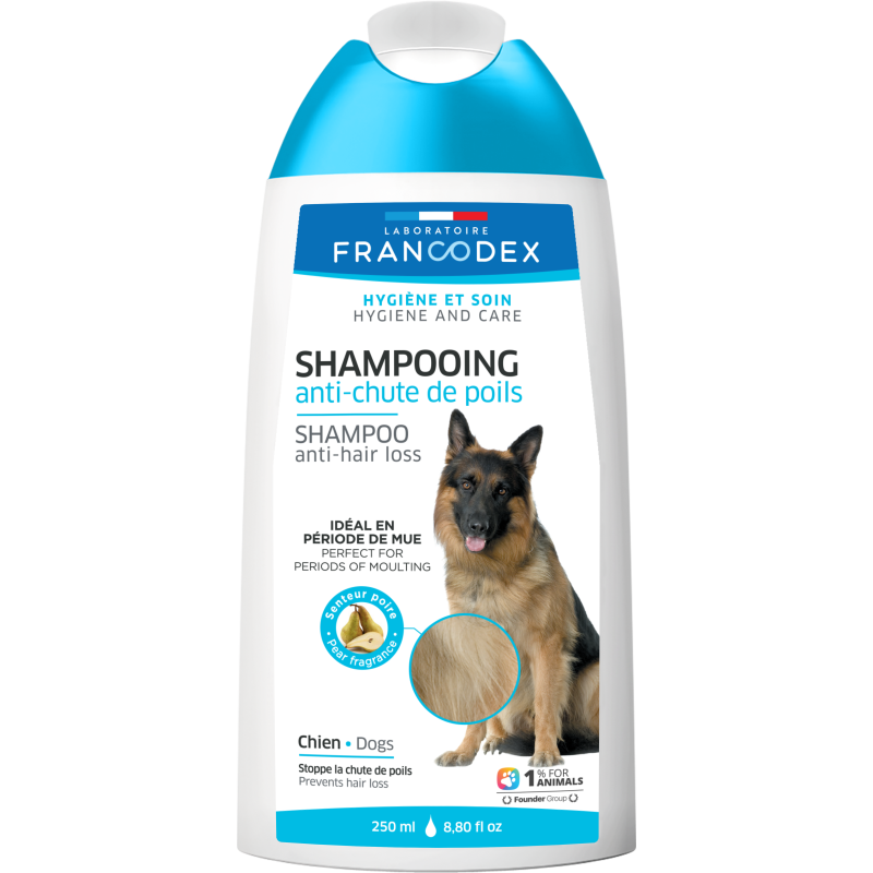 Francodex Shampooing anti-chute de poils Faunelia