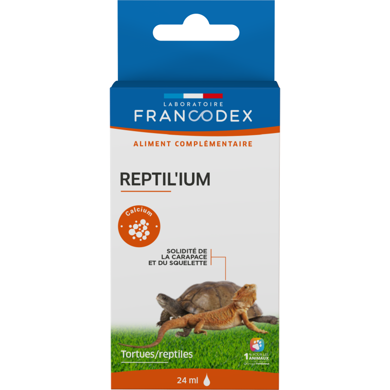 Francodex Reptil'ium - Pour tortues et reptiles Faunelia