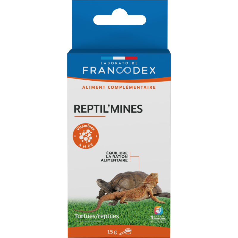 Francodex Reptil'mines - Pour tortues et reptiles Faunelia