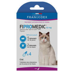 Francodex FIPROMEDIC 50 mg - Solution pour spot-on - Chat Faunelia