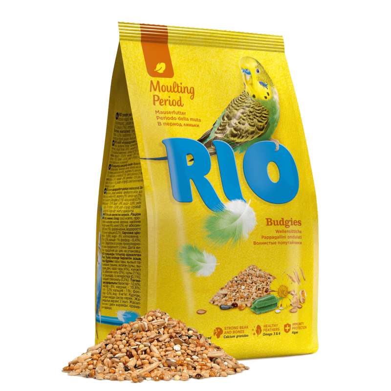 RIO Aliments pour la période de mue - Perruches Faunelia