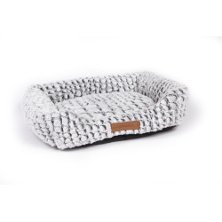 M-PETS Panier pour chien "SNAKE" - Noir & Blanc Faunelia