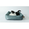 M-PETS Coussin pour chien "OLERON Basket" - Bleu Faunelia