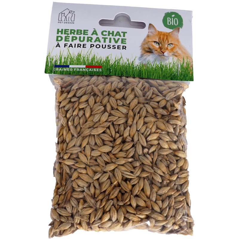 M-PETS Herbe à chat - Depurative Graines BIO Faunelia