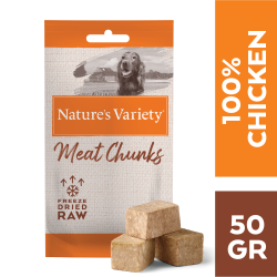 Nature's Variety Snack Chunks - Pour chien Faunelia