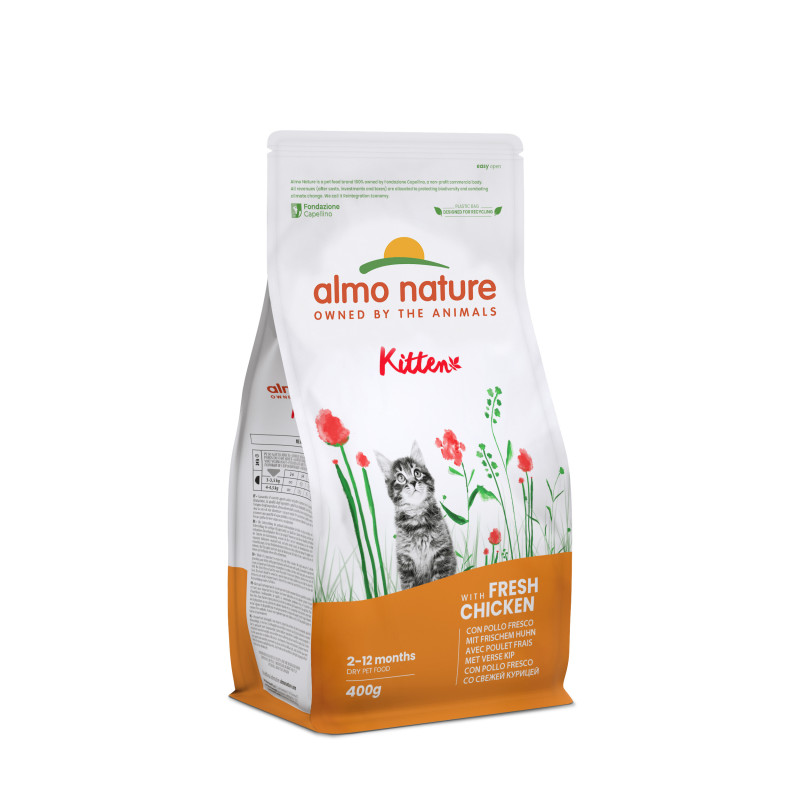 Almo nature HOLISTIC - KITTEN - POULET FRAIS Faunelia