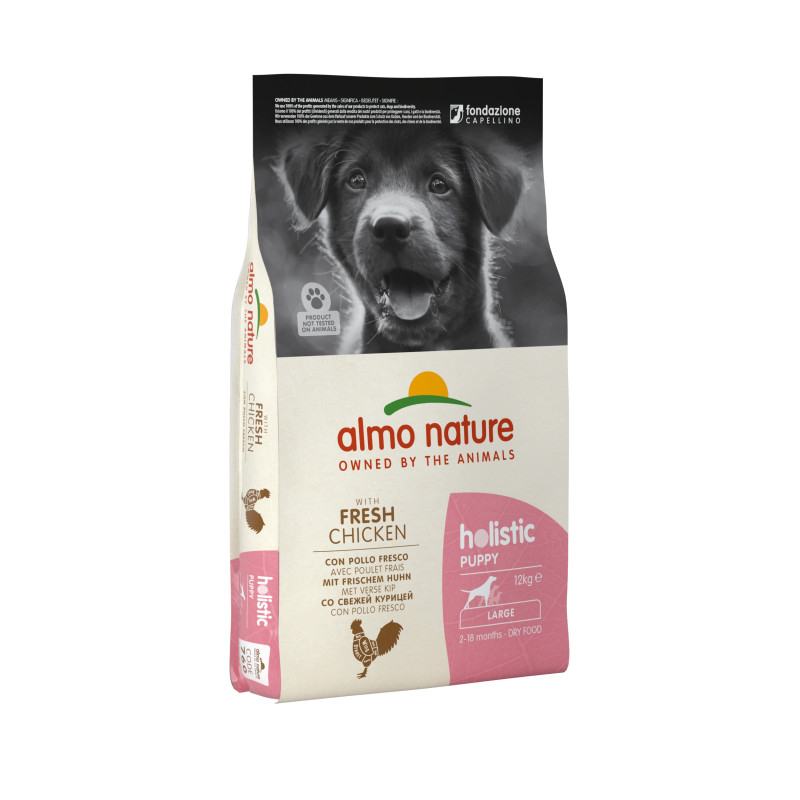 Almo nature Holistic - Croquettes - Chiot - Large - Poulet Faunelia