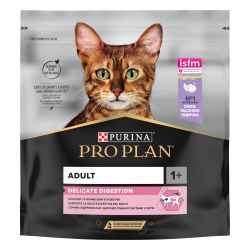 Purina Pro Plan - Croquettes - Chat, Adulte - Delicate Gestion - Dinde Faunelia