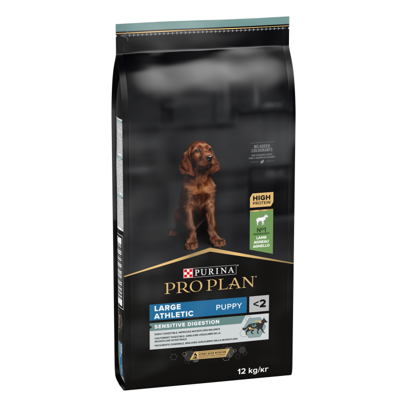 Purina Pro plan - Croquettes - Chiot, Large, Athletic - Sensitive Digestion - Agneau Faunelia