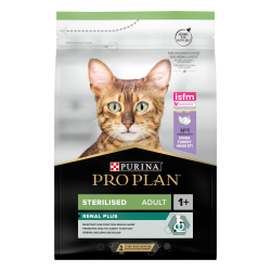 Purina Pro Plan - Croquettes - Chat, Adulte, Stérilisé - Renal Plus - Dinde Faunelia