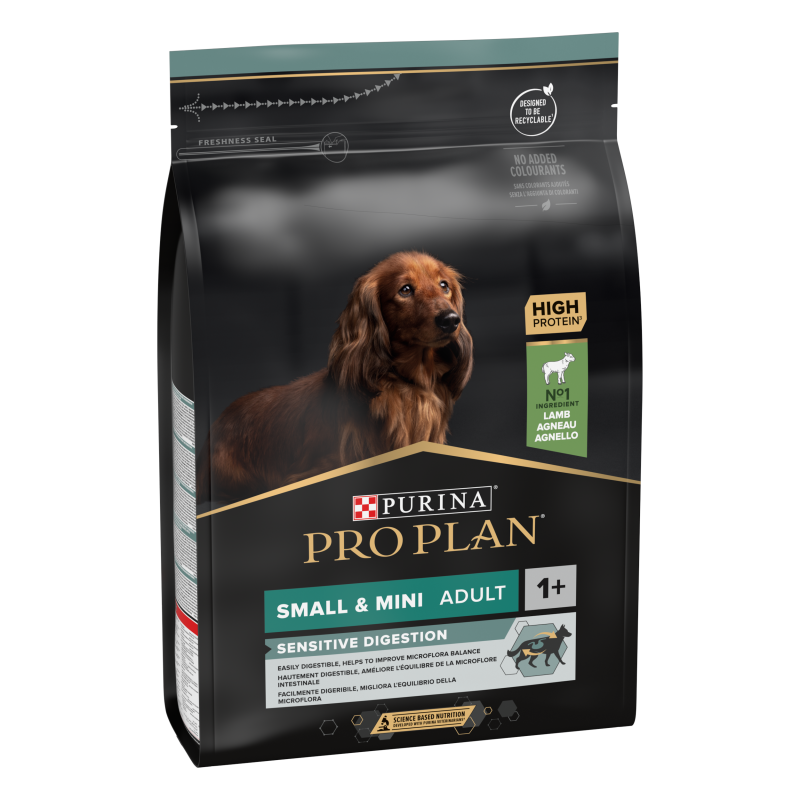 Purina Pro Plan - Croquettes - Chien, Adulte, Small & Mini - Sensitive digestion - Agneau Faunelia