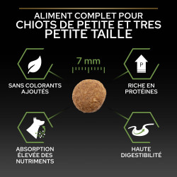 Purina Pro Plan - Croquettes - Chiot - Small & Mini - Poulet Faunelia