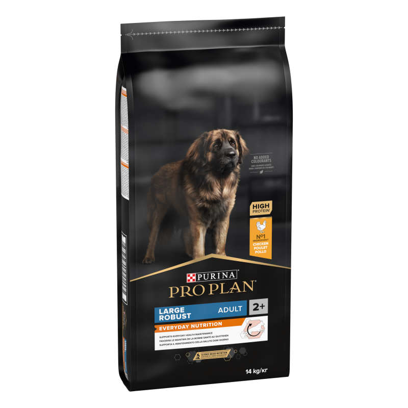 Purina Pro Plan - Croquettes - Chien, Adulte, Large & Robuste - Poulet Faunelia