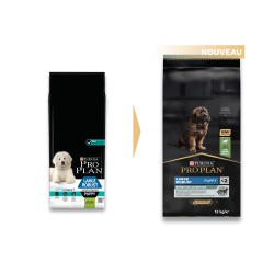 Purina Pro plan - Croquettes - Chiot, Large, Robuste - Sensitive digestion - Agneau Faunelia