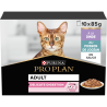 Purina PRO PLAN - Chat, Adult - Délicate Digestion - MULTI-VARIETE Faunelia