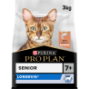 Purina Pro Plan - Croquettes - Chat, Senior - Longevis - Saumon Faunelia