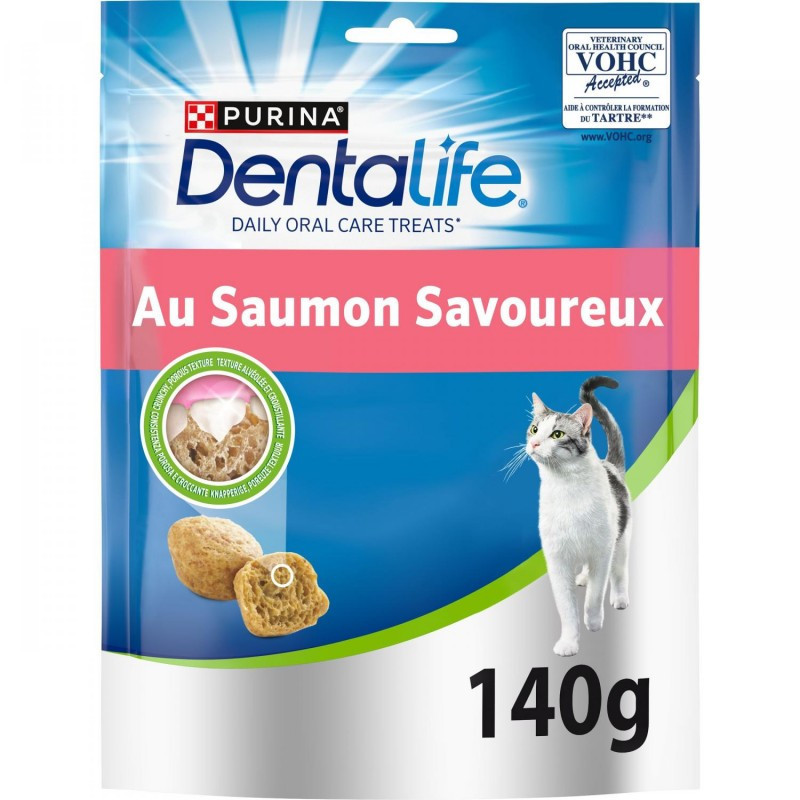 Purina DENTALIFE - Hygiène bucco dentaire - Chat - Saumon Faunelia