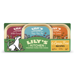 Lily's kitchen Patée pour chien, Adulte - Recettes sans céréales - Multipack Faunelia