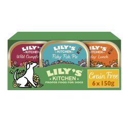 Lily's kitchen Patée pour chien, Adulte - Recettes sans céréales - Multipack Faunelia