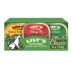 Lily's kitchen Patée pour chien, Adulte - Recettes classiques - Multipack Faunelia