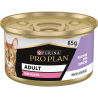 Purina PRO PLAN - Chat, Adulte - Delicate - Mousse - Dinde Faunelia