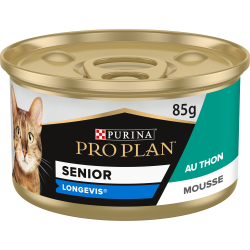 PRO PLAN - Chat, Mature, Senior - Longevis - Mousse - Thon