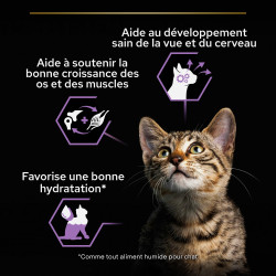 Purina PRO PLAN - Mousse - Chaton - Poulet Faunelia