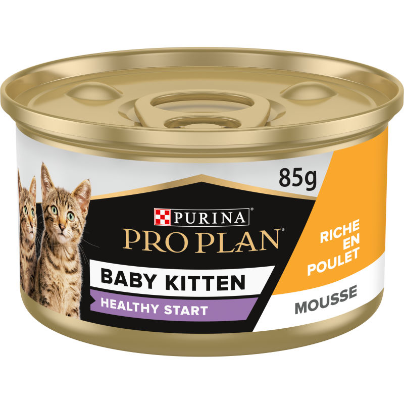 Purina PRO PLAN - Mousse - Baby Kitten - Poulet Faunelia