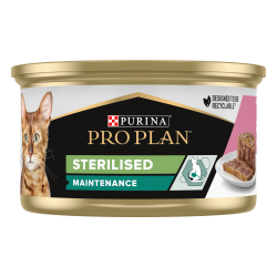 Purina PRO PLAN - Chat, Adulte, Stérilisé - Terrine - Thon et saumon Faunelia