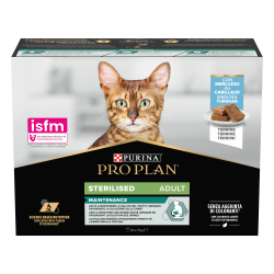 Purina PRO PLAN - Chat, Adulte, Stérilisé - Maintenance - Cabillaud Faunelia