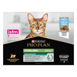 Purina PRO PLAN - Chat, Adulte, Stérilisé - Maintenance - Cabillaud Faunelia