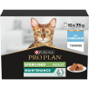 Purina PRO PLAN - Chat, Adulte, Stérilisé - Maintenance - Cabillaud Faunelia