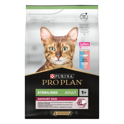 Purina Pro plan - Croquettes - Chat, Adulte, Stérilisé - Savoury Duo - Cabillaud Faunelia