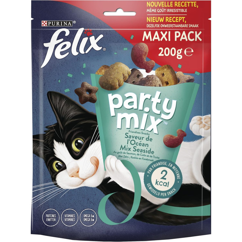 Purina FELIX - Party Mix - Saveur de L'Océan Faunelia