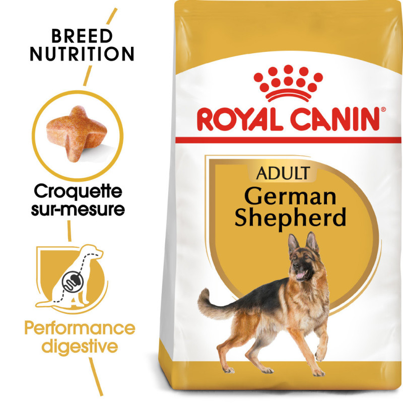 Royal canin Croquettes pour Chien - Berger Allemand - Adulte Faunelia