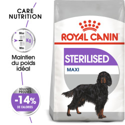 Royal canin Croquettes - Chien - Maxi - Adulte, Stérilisé Faunelia