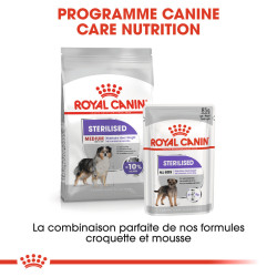 Royal canin Croquettes - Chien - Medium - Adulte, Stérilsé Faunelia