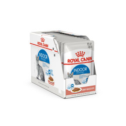 Royal canin Bouchées en sauce - Chat, Stérilisé - INDOOR Faunelia