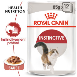 Royal canin Bouchées en sauce - Chat - INSTINCTIVE Faunelia