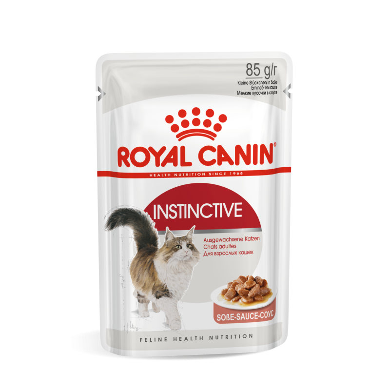 Royal canin Bouchées en sauce - Chat - INSTINCTIVE Faunelia