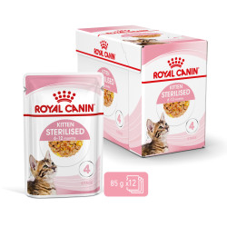 Royal canin Bouchées en gelée - Chaton, Stérilisé Faunelia