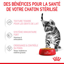 Royal canin Bouchées en gelée - Chaton, Stérilisé Faunelia